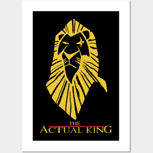 scar is the king Posters and Art